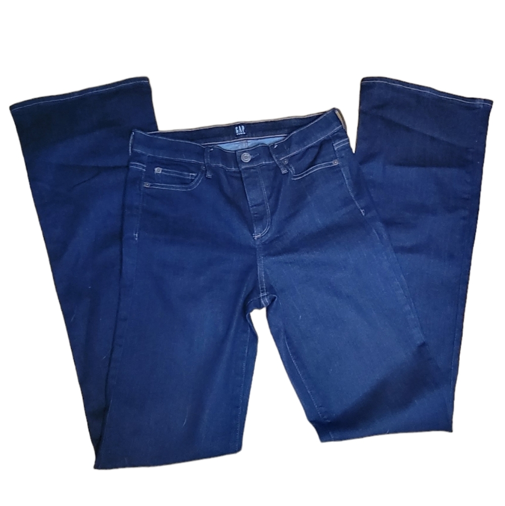 Gap Denim Dark Blue bootcut Jeans 30 Tall